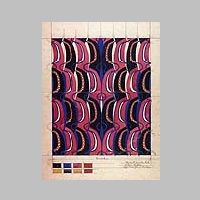 'Wave pattern' textile design by Charles Rennie Mackintosh, produced in 1915.jpg